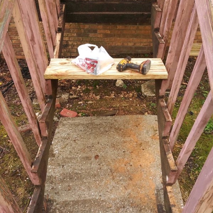 steps replaced