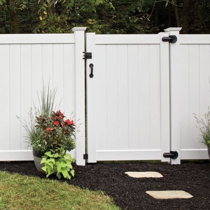Privacy Vinyl Fence &amp; Gate