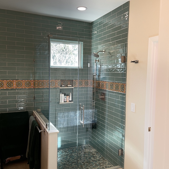 Shower Half Wall