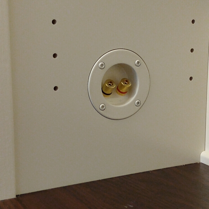Integrated Speaker Wiring