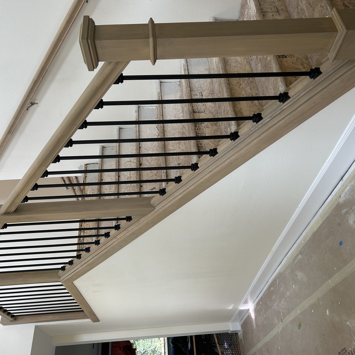 Interior railing replacement