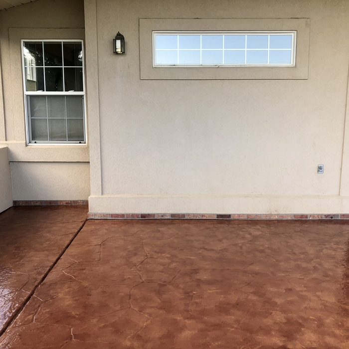 New Medici patio