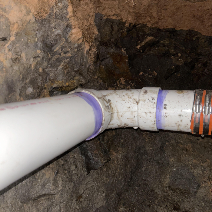 New sewer line
